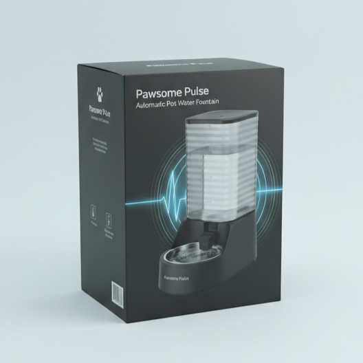Pawsome Pulse Gravity Pet Water Dispenser