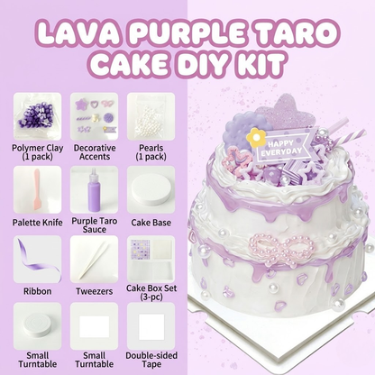 DIY Mini Cake Kit: The Ultimate Food Play & Decoden Cream Glue Craft