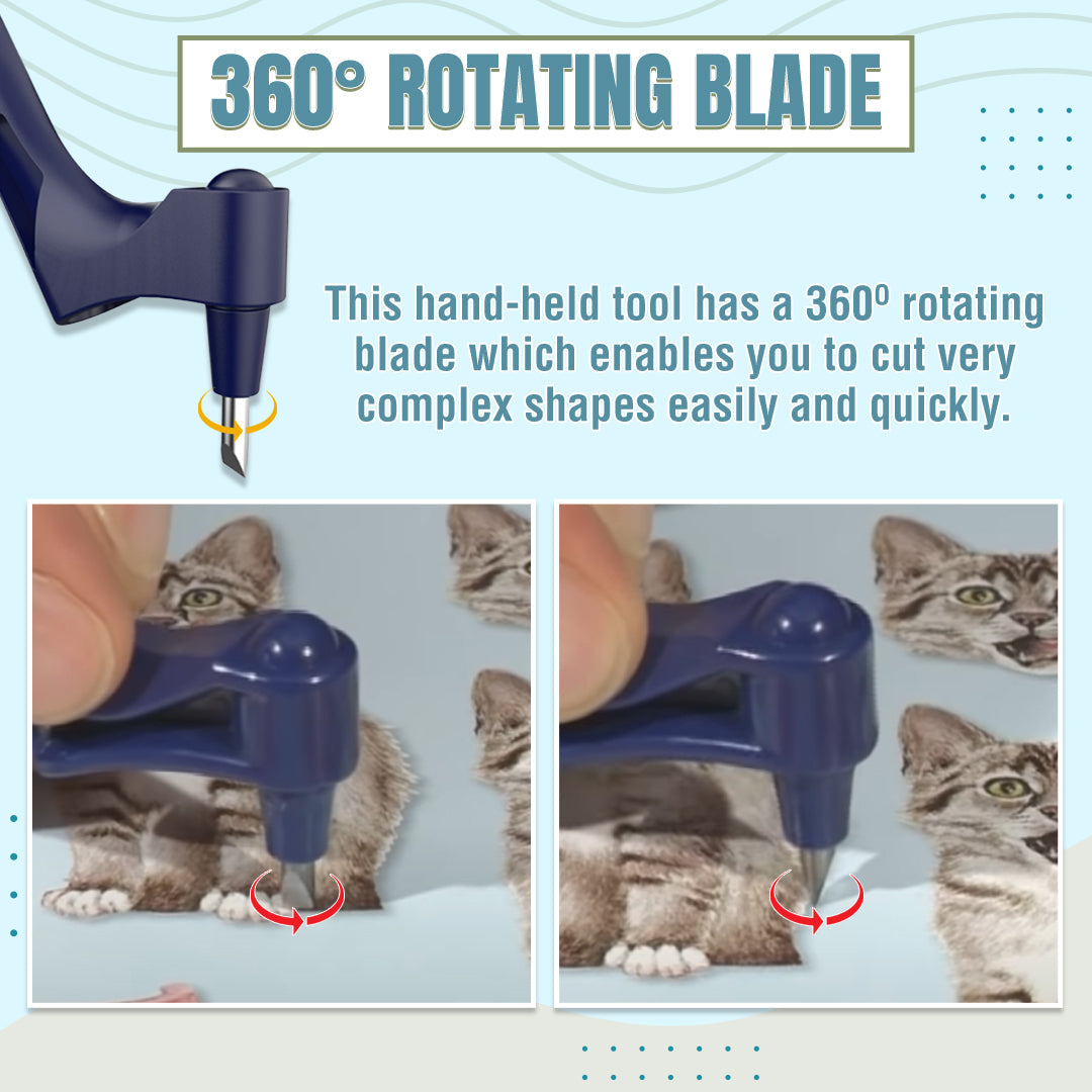 360° Rotating Craft Cutting Tool ✨With 3 blades✨