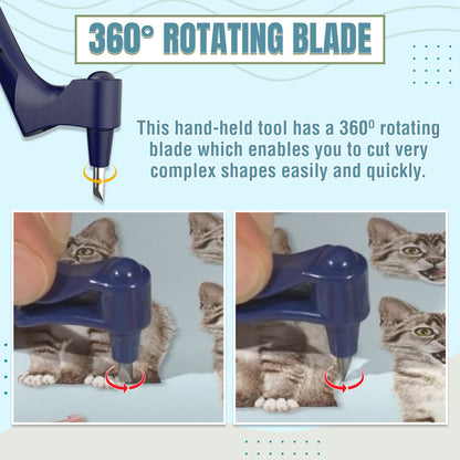 360° Rotating Craft Cutting Tool ✨With 3 blades✨