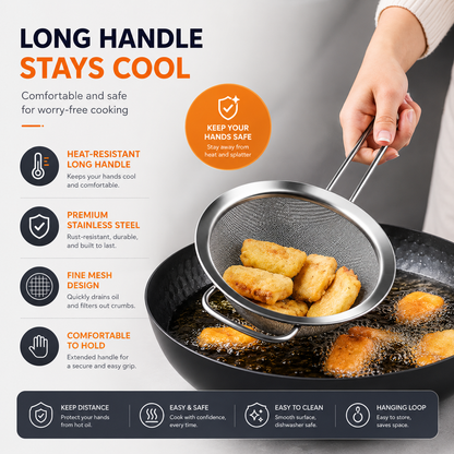 304 Stainless Steel Multi-Purpose Strainer