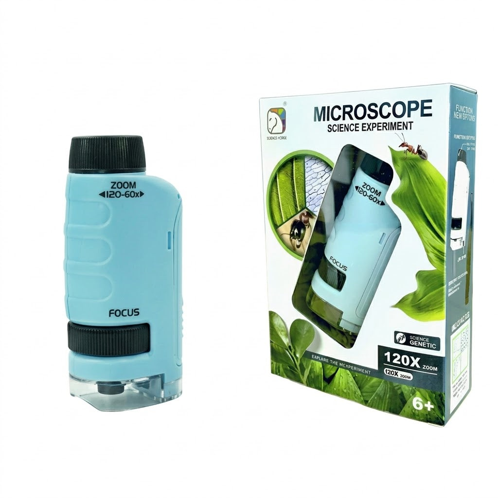 Explore the Unseen: Portable Kids' Microscope Kit
