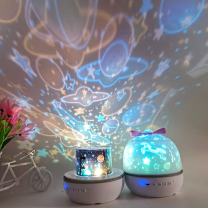 🔥Galactic Glow Night Light (LED Projector)✨