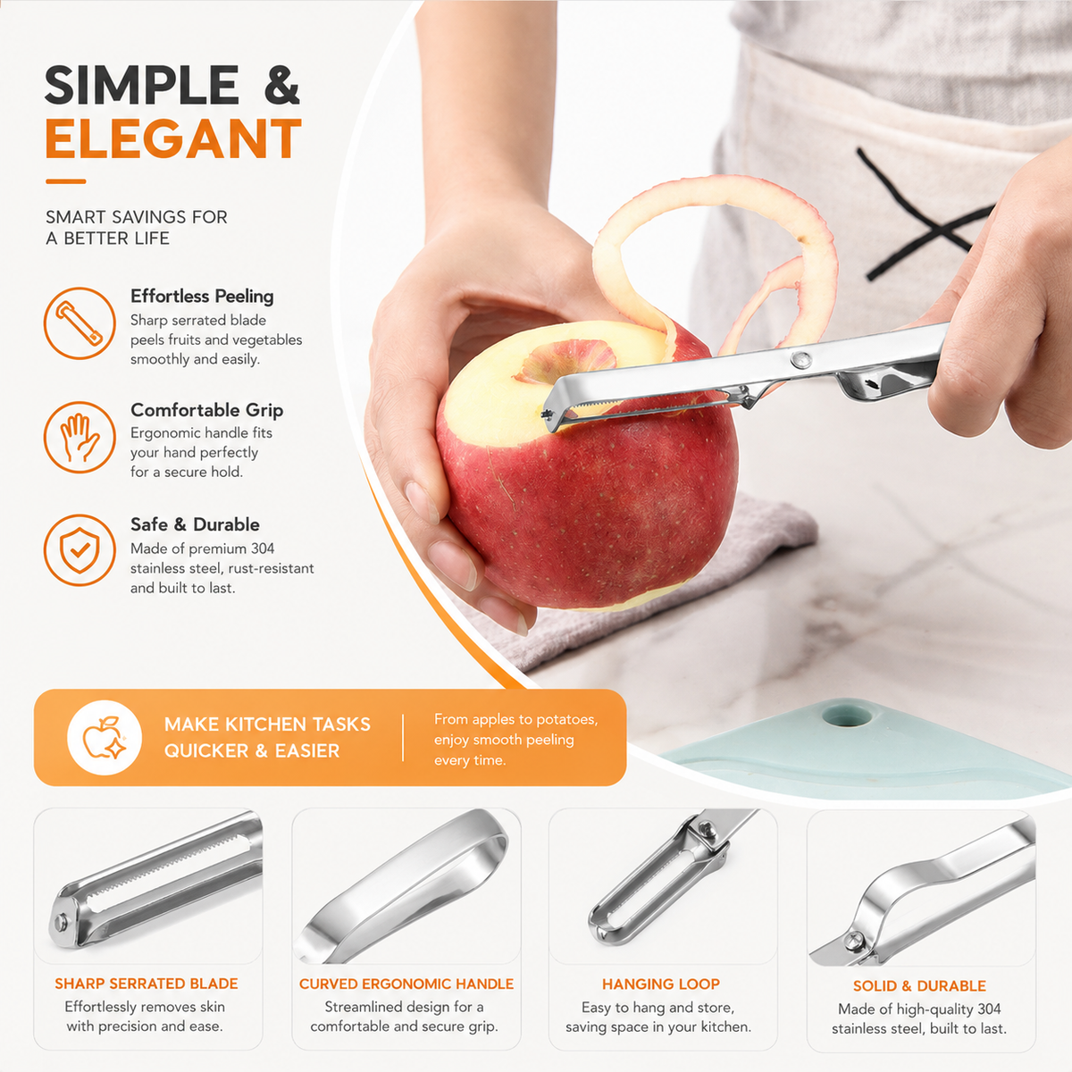 Multi-Use Precision Peeler