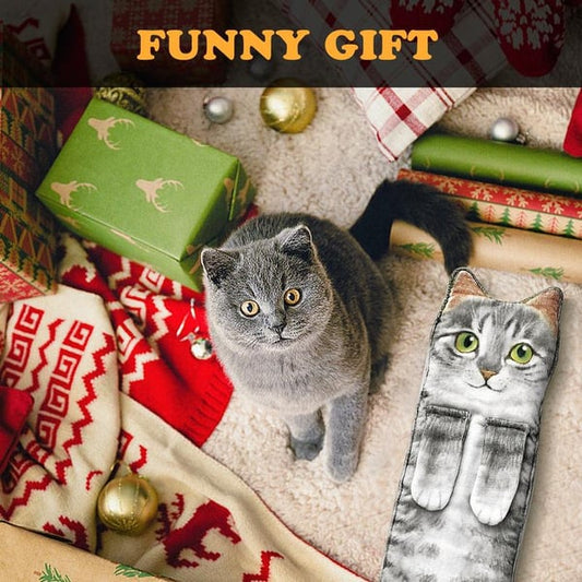 😺Funny Cat Hand Towels