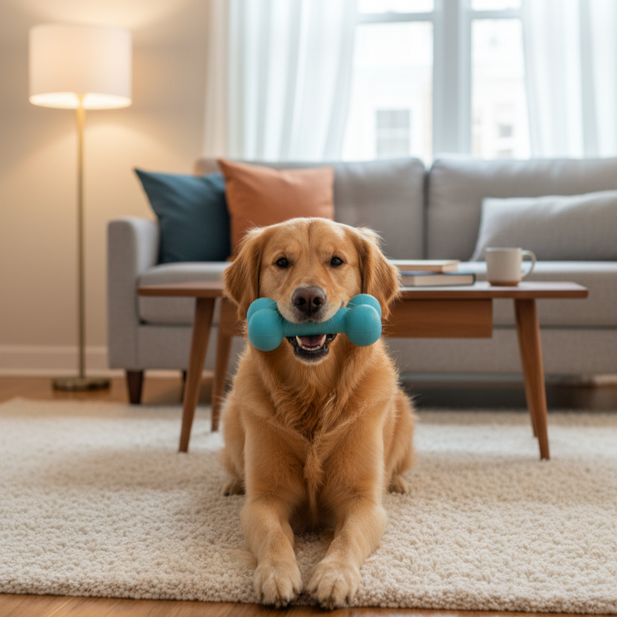 Pawsome Pulse Extreme Natural Rubber Dog Toy
