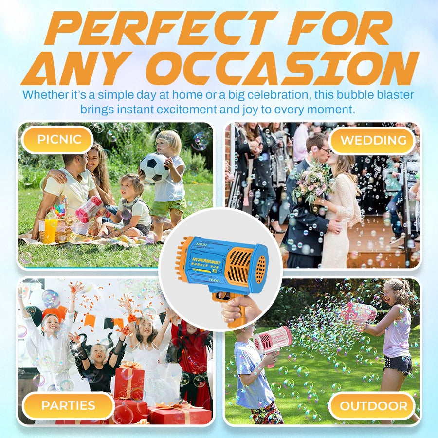 HyperBurst Bubble Gun