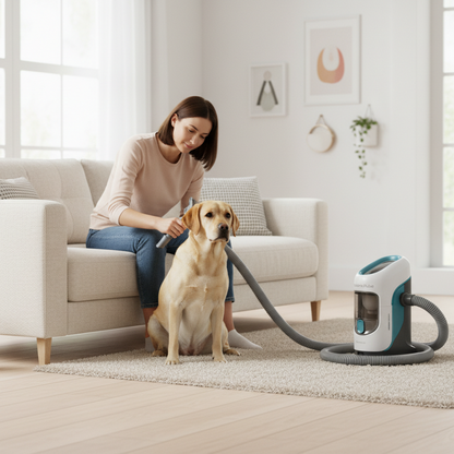 Pawsome Pulse 7-in-1 Pet Grooming Vacuum Kit