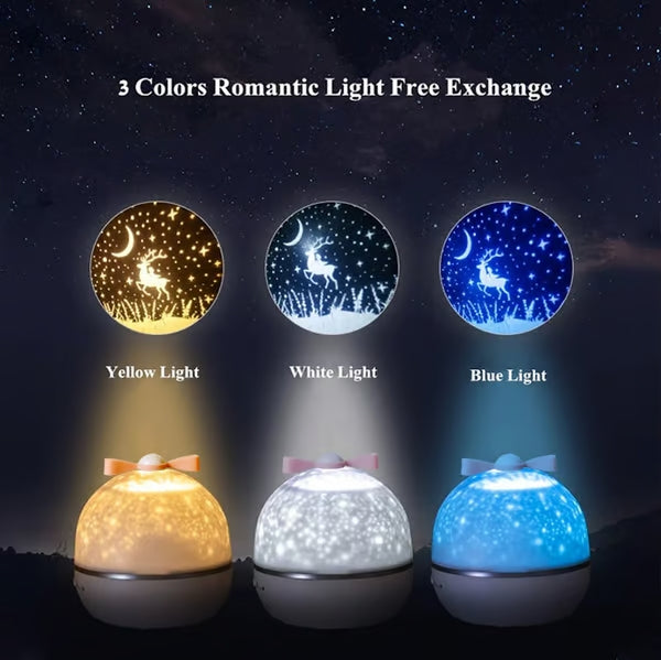 🔥Galactic Glow Night Light (LED Projector)✨