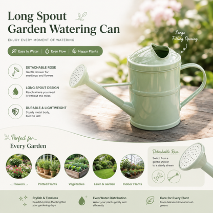 1.5L Dual-Mode Watering Can
